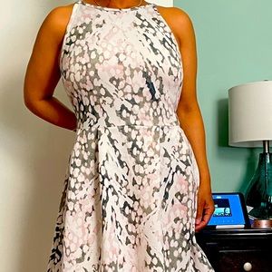 Halter top A-line dress